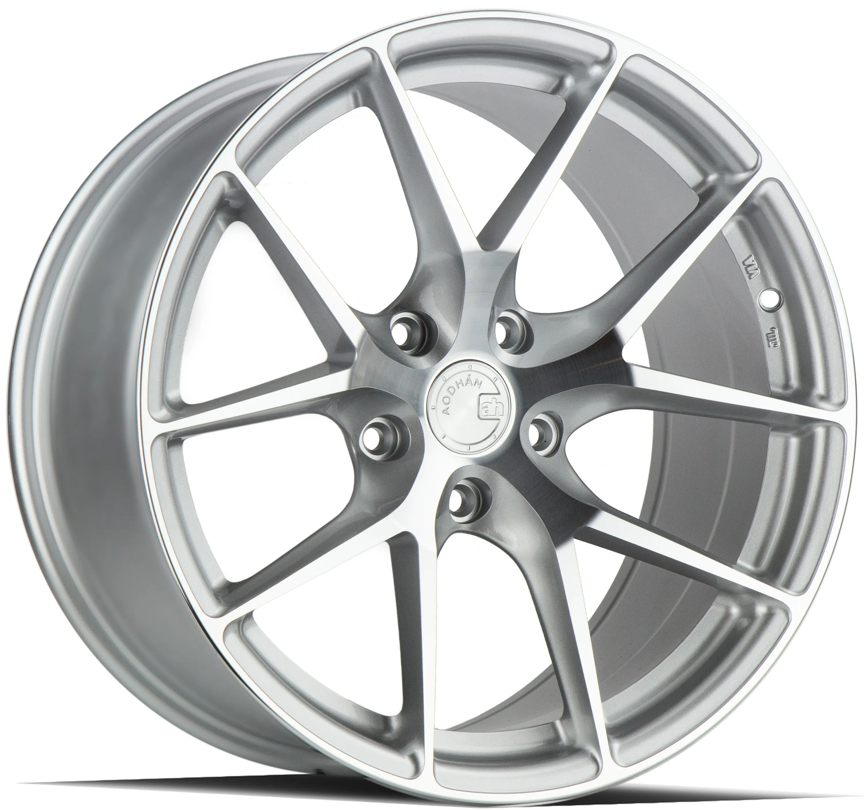 Aodhan LS007 20x10.5 5X112  35 Silver Machined Face