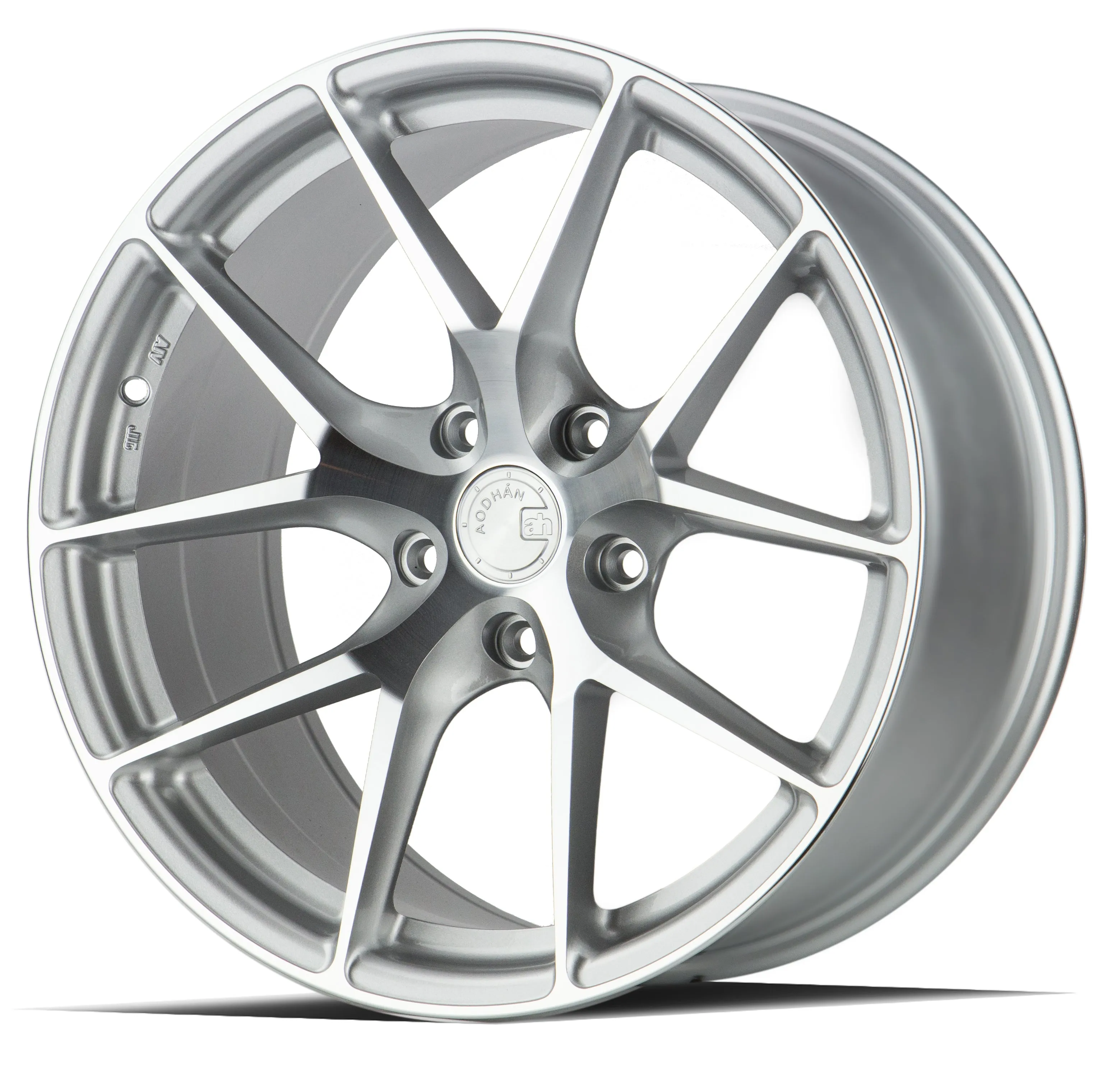 Aodhan LS007 20x10.5 5X112  35 Silver Machined Face