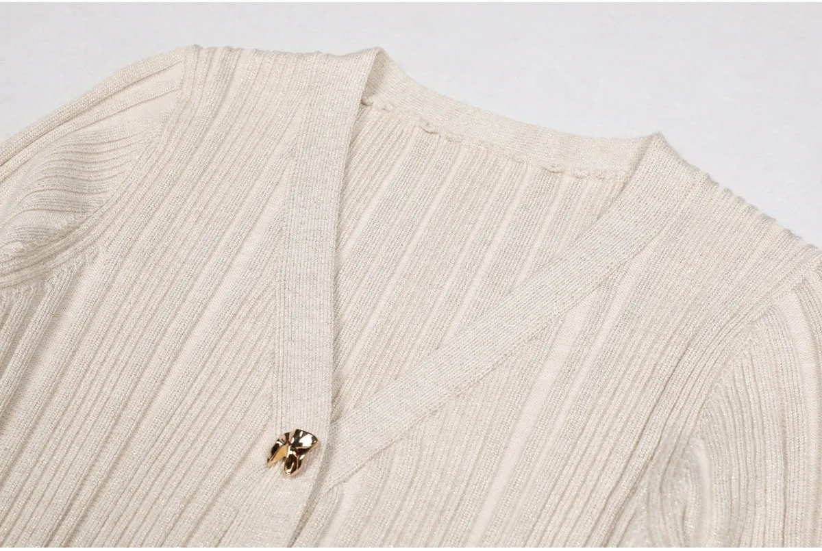 Aria Ribbed Midi Dress