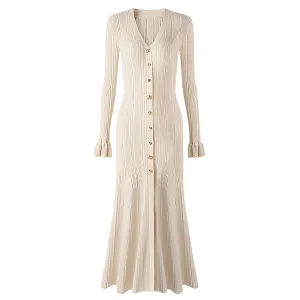 Aria Ribbed Midi Dress