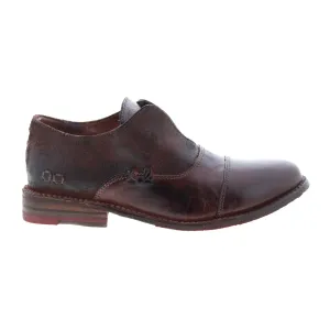 Bed Stu Garden M F321114 Womens Burgundy Leather Loafer Flats Shoes