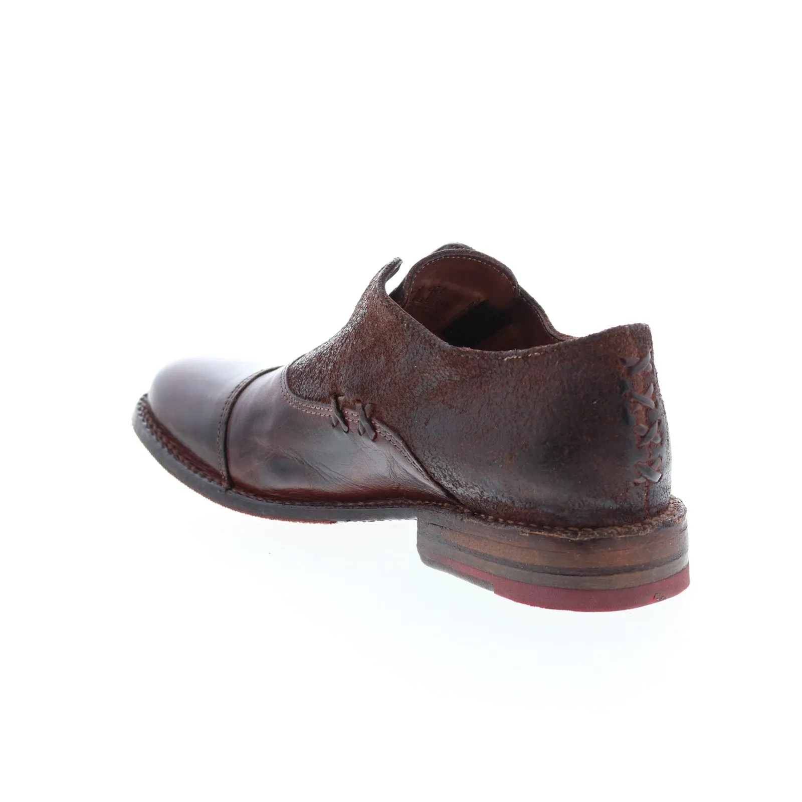 Bed Stu Garden M F321114 Womens Burgundy Leather Loafer Flats Shoes