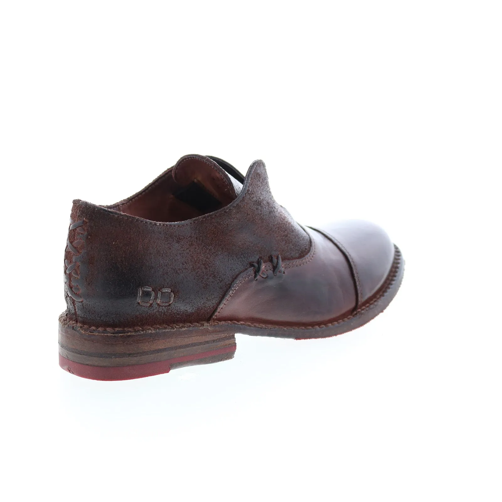 Bed Stu Garden M F321114 Womens Burgundy Leather Loafer Flats Shoes