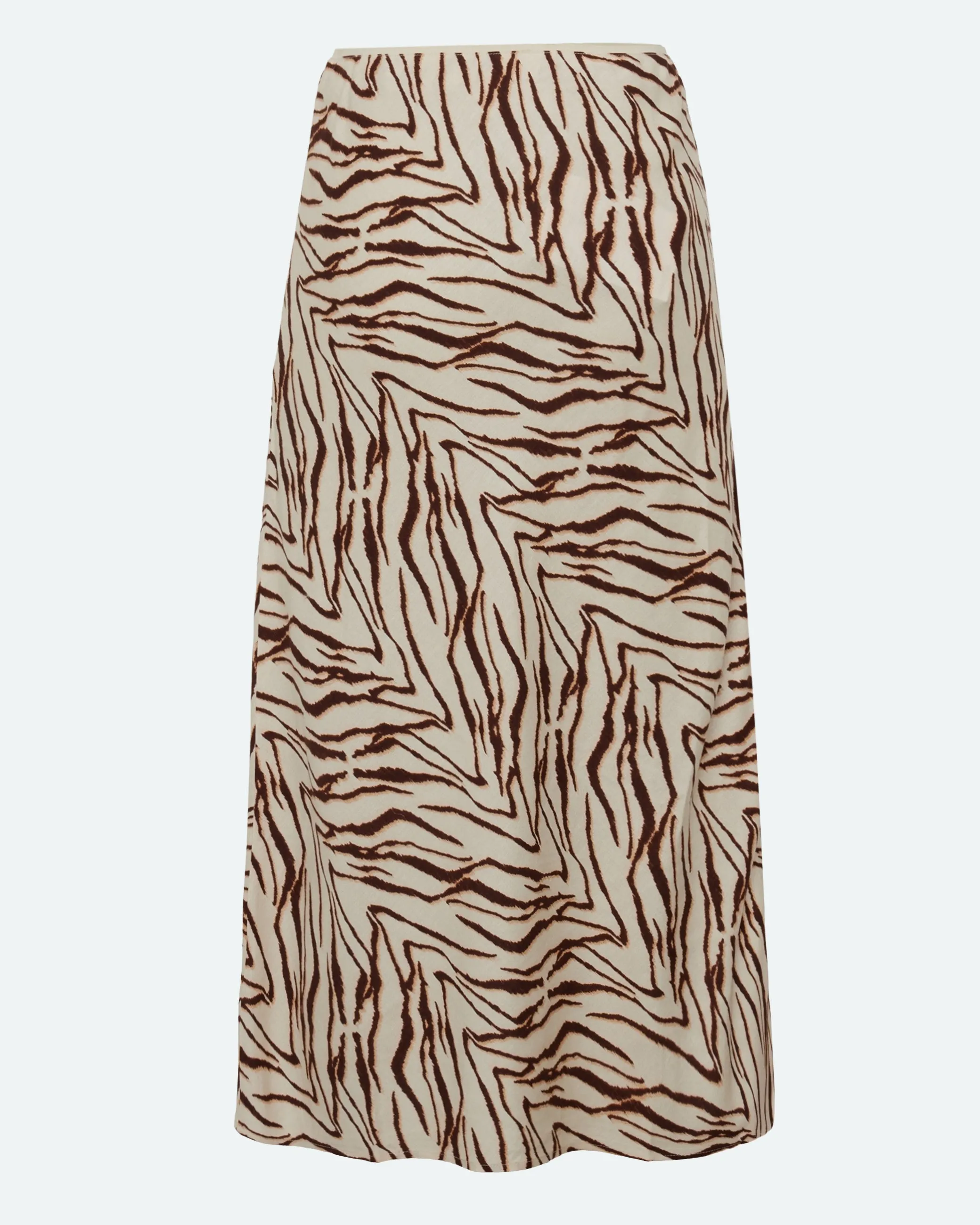 Beryls linen blend midi skirt 4263 - Sandstorm