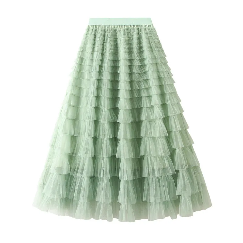BohoDream Tulle Maxi Skirt