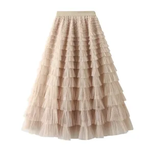 BohoDream Tulle Maxi Skirt