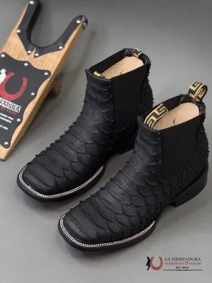 Botin Men’s Rancher Black Piton