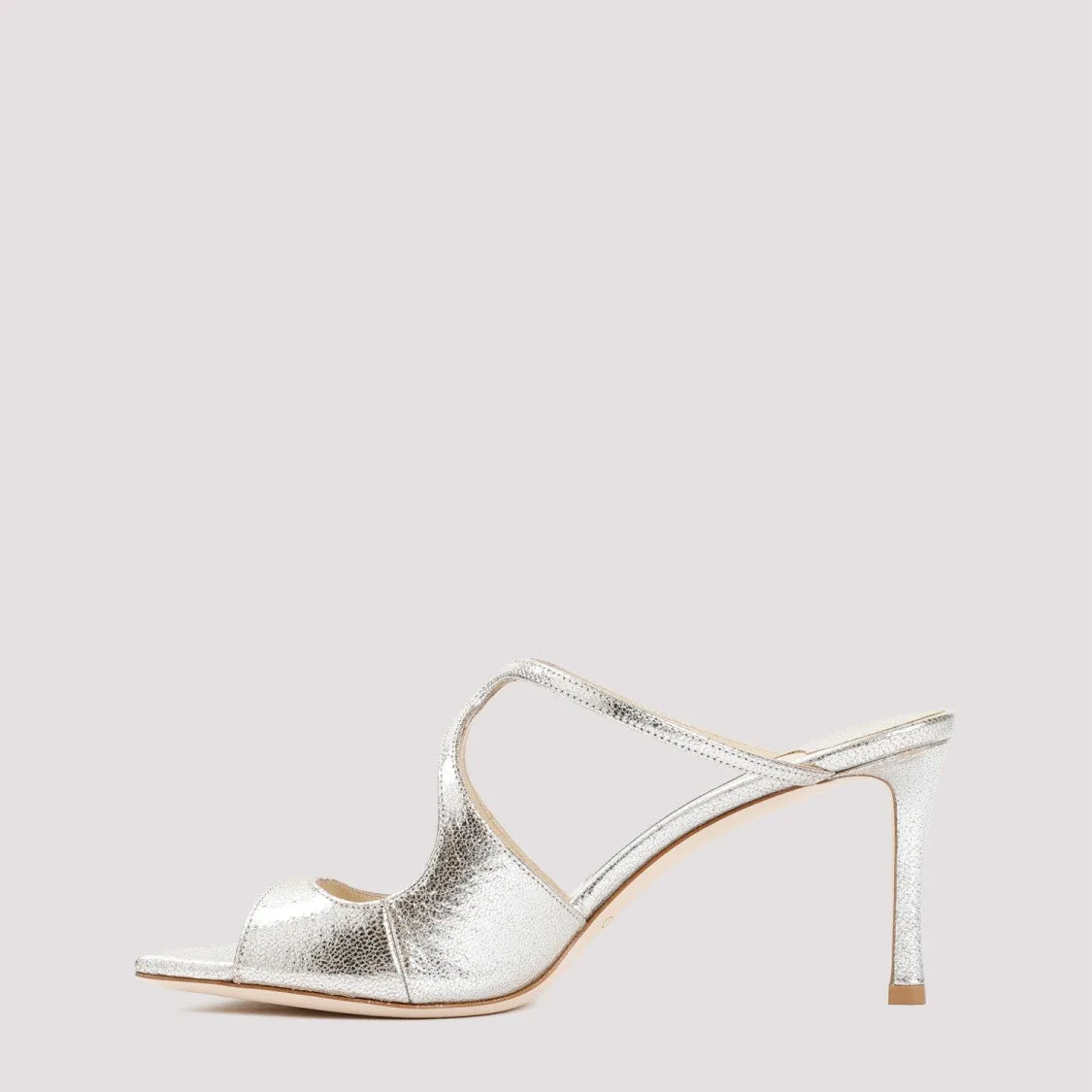 Champagne Leather Anise 75 Sandals