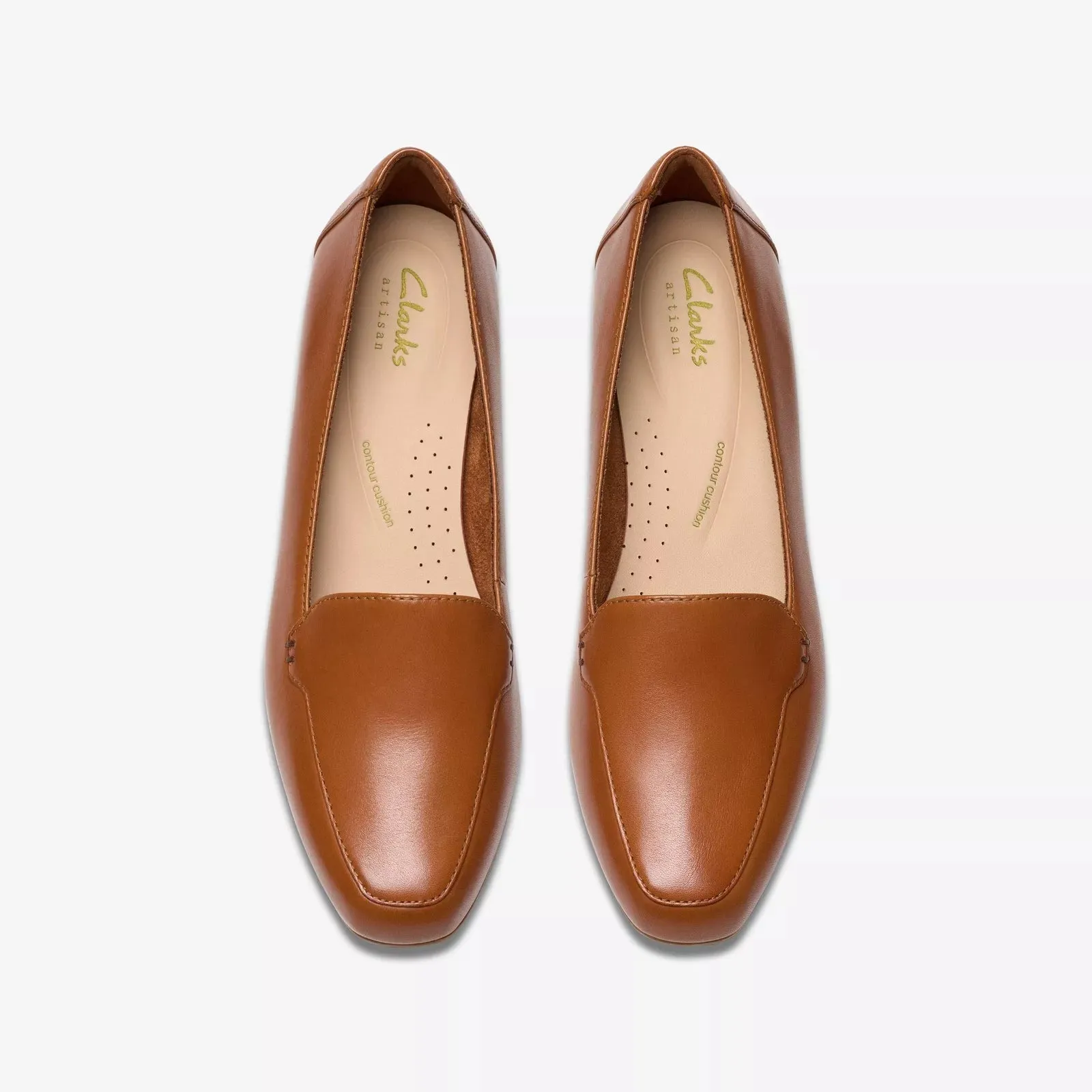 Clarks Women's Krystine Lily Tan Leather 26181960
