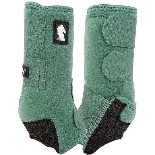 Classic Equine Legacy2 Front Protective Boots- Spruce
