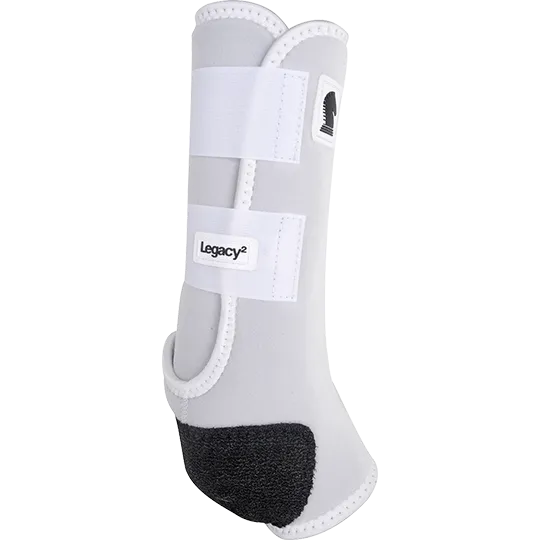 Classic Equine Legacy2 Hind Tall Protective Boots- White