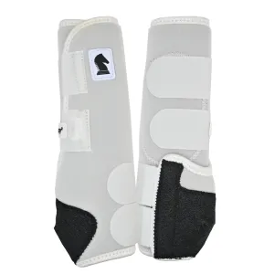 Classic Equine Legacy2 Hind Tall Protective Boots- White