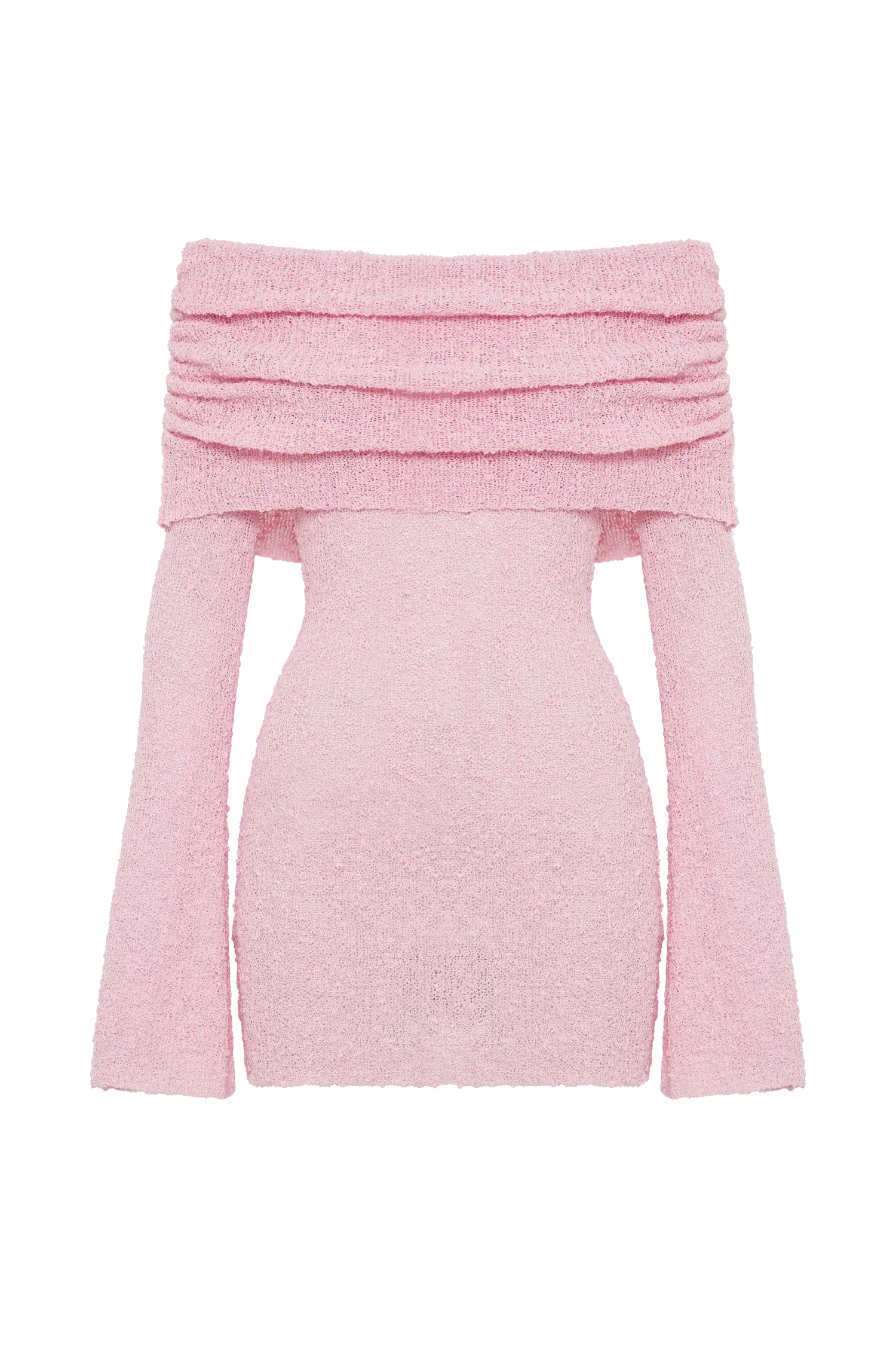 CLEO MINI DRESS - BABY PINK