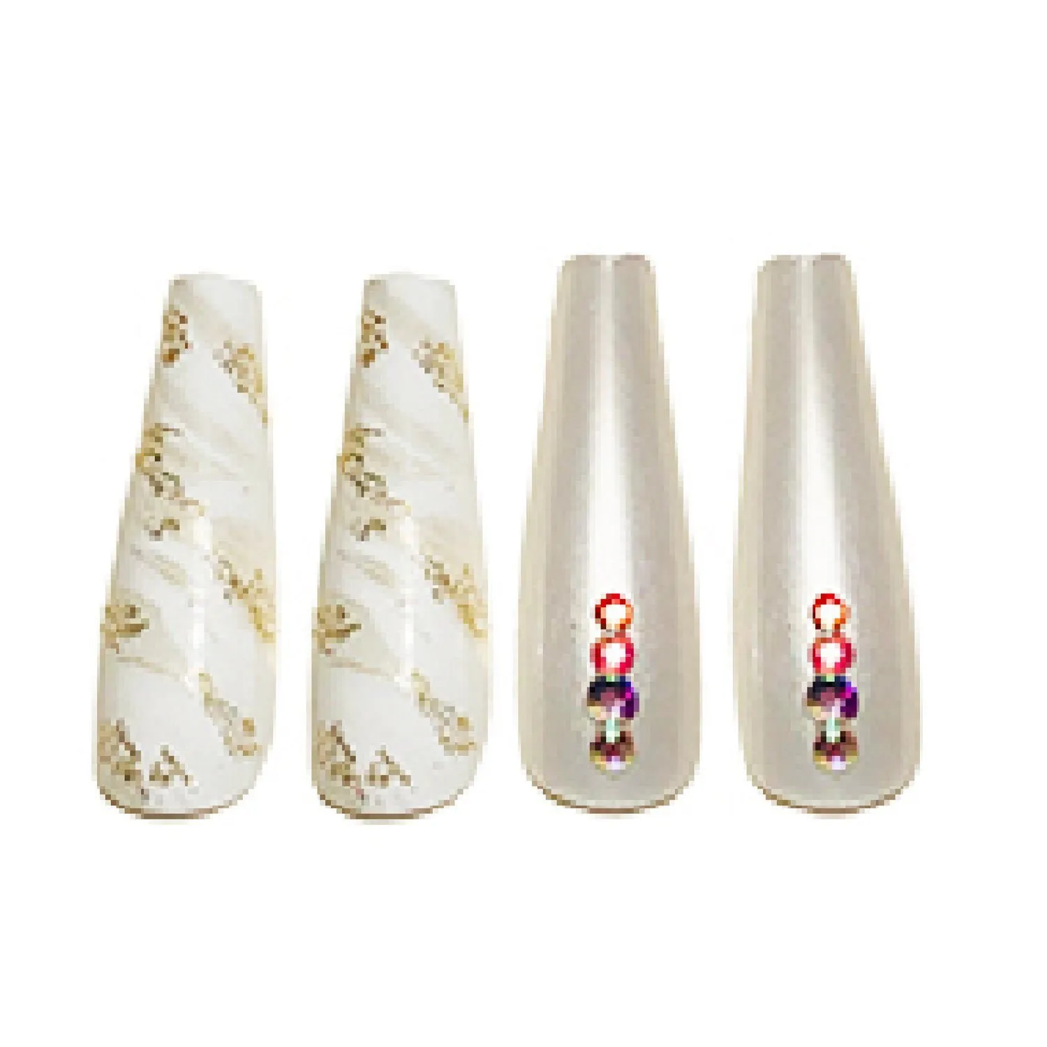 Coffin Pearl White
