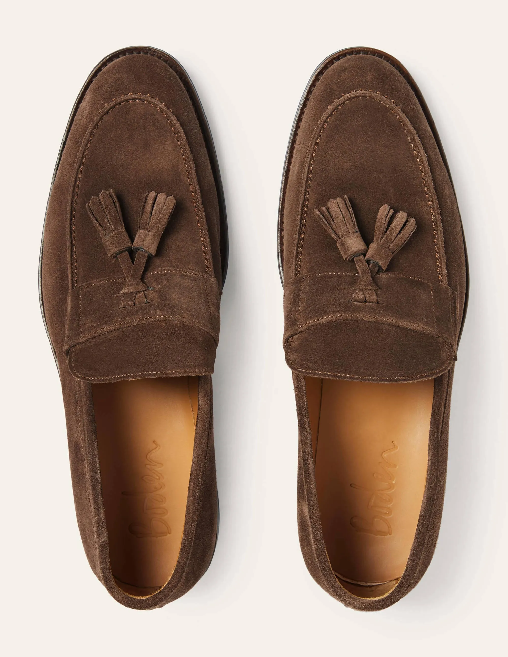 Corby Loafer-Brown Suede