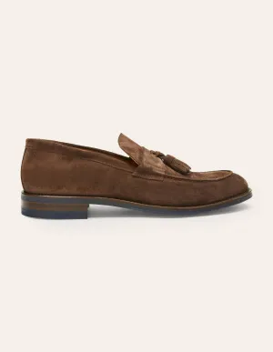 Corby Loafer-Brown Suede