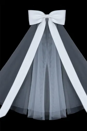 Cornelia Elegant With Bowtie Wedding Veils