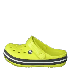 Crocband Clog Kids Citrus/Slate Grey
