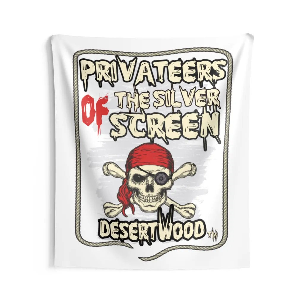 DESERTWOOD Privateers Of The Silver Screen Indoor Wall Tapestries