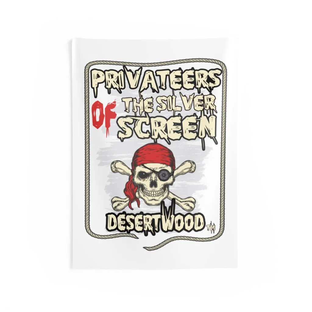 DESERTWOOD Privateers Of The Silver Screen Indoor Wall Tapestries