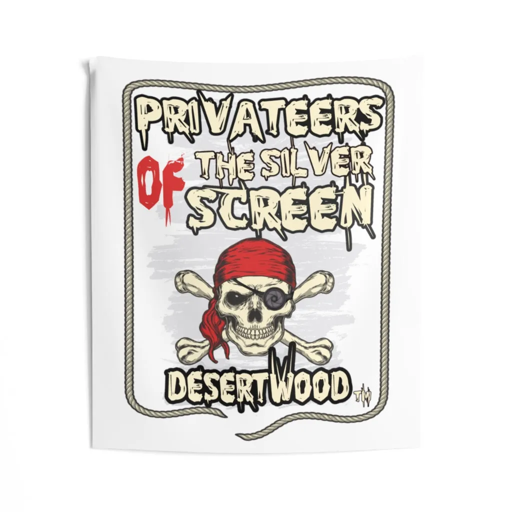 DESERTWOOD Privateers Of The Silver Screen Indoor Wall Tapestries