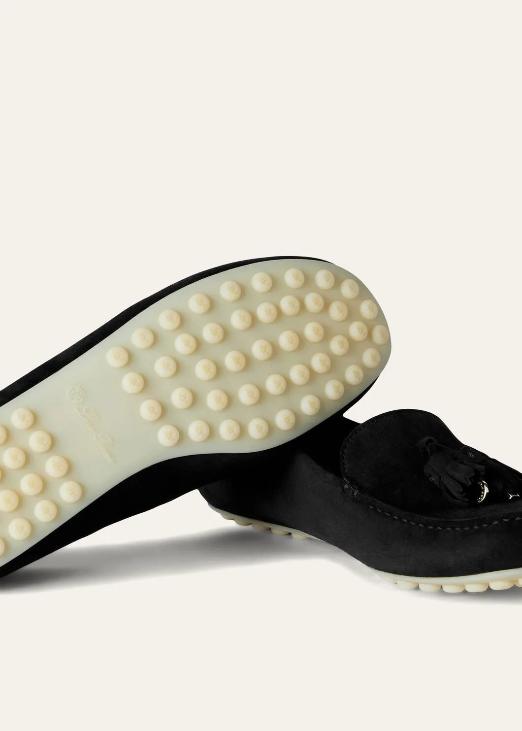 Dot Sole Walk in Caviar Suede for Women