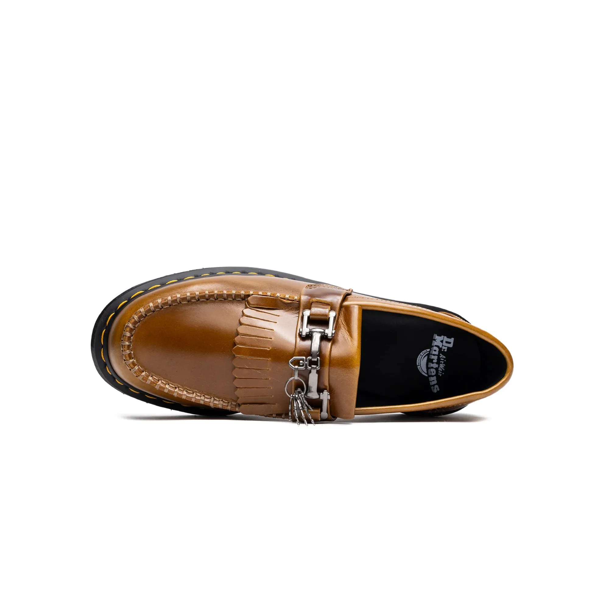 Dr. Martens Mens Adrian Bone Snaffle Mustard Analine Boots