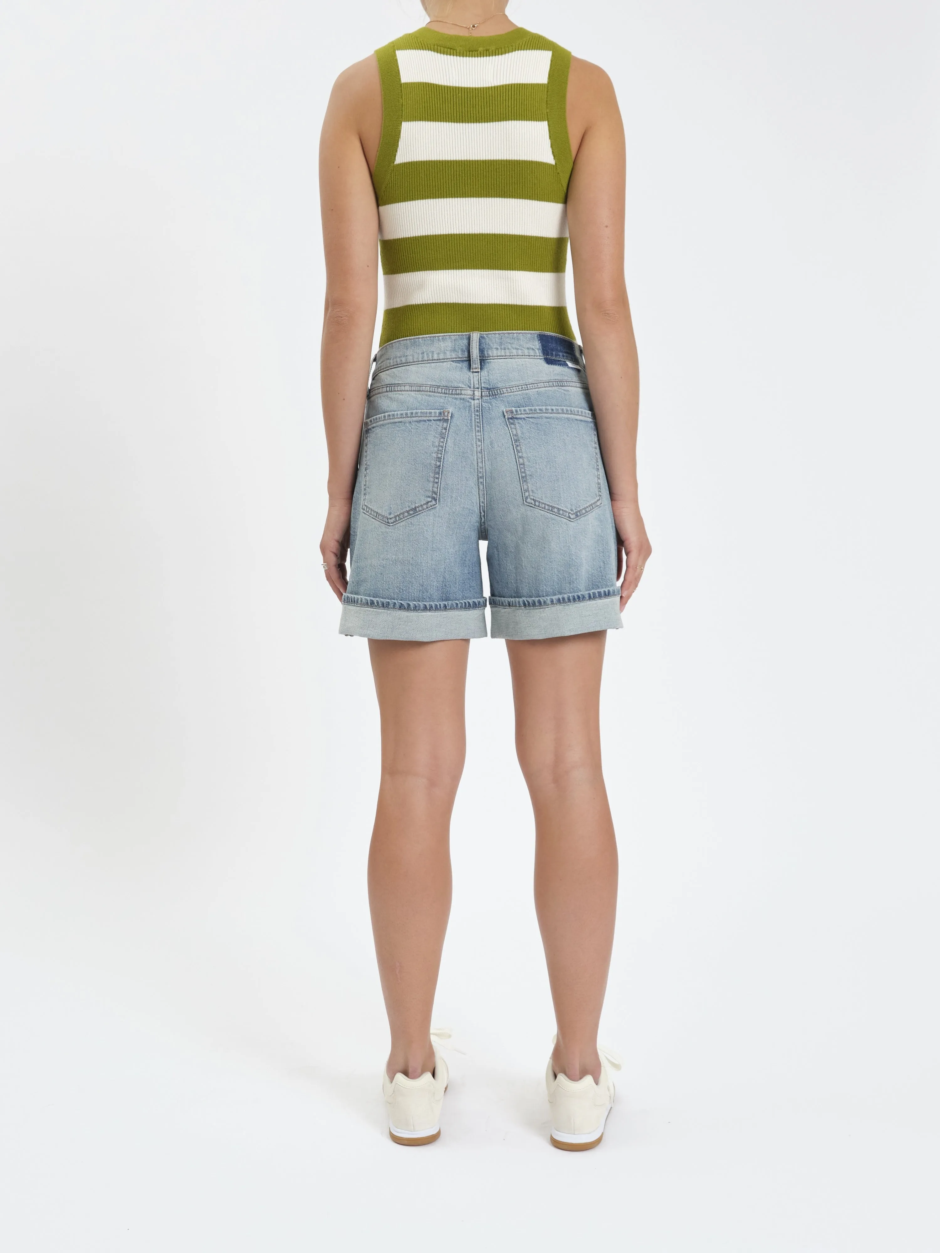 Easy Rider Midi Shorts In Dive In