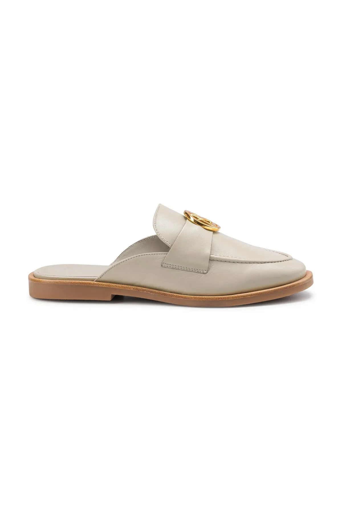 Elan Open Back Loafer - Gray