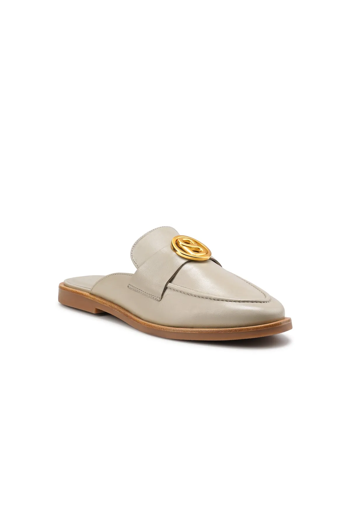 Elan Open Back Loafer - Gray