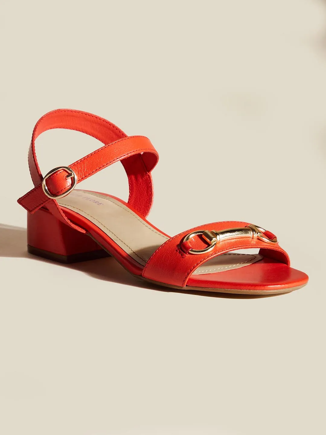 Ellanor Leather Heels