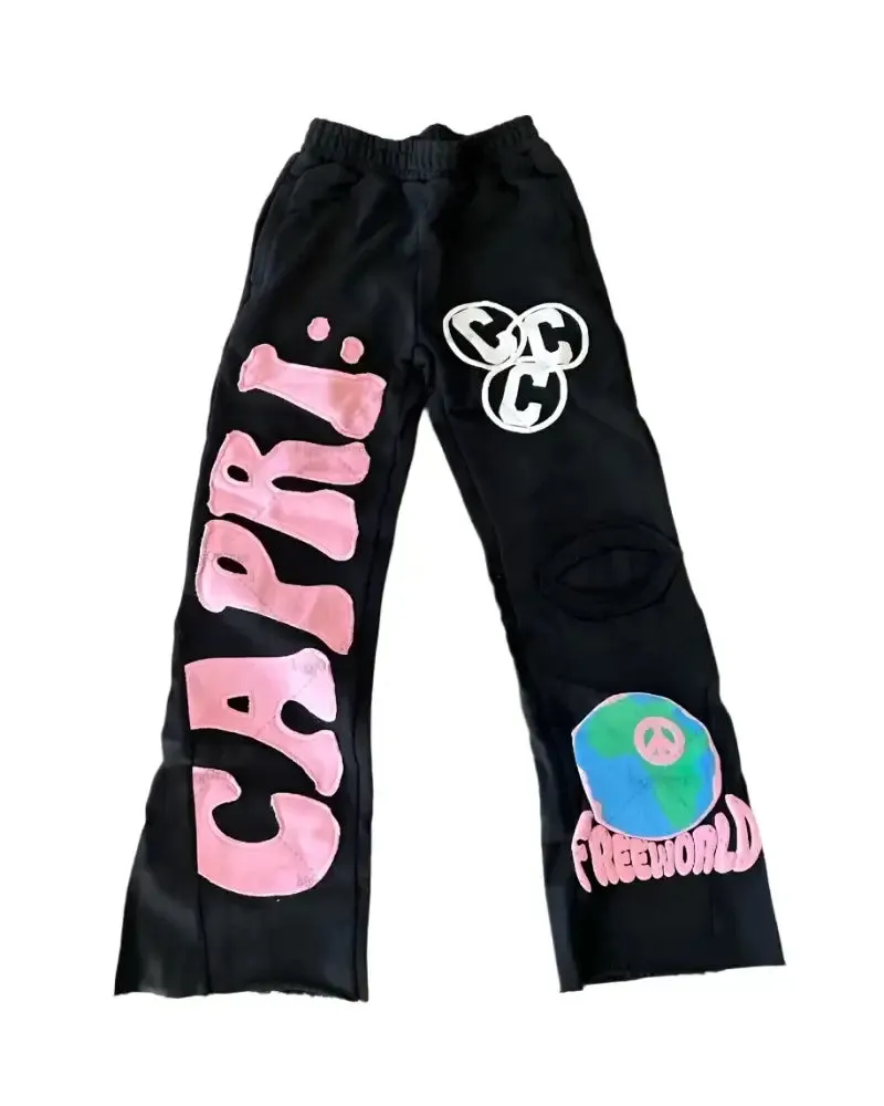 Embroidered Sweatpants