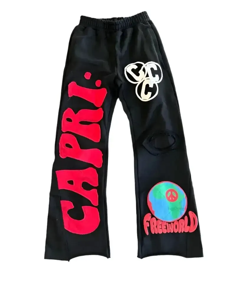 Embroidered Sweatpants