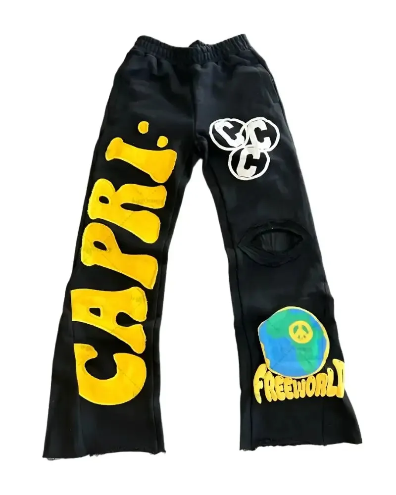 Embroidered Sweatpants