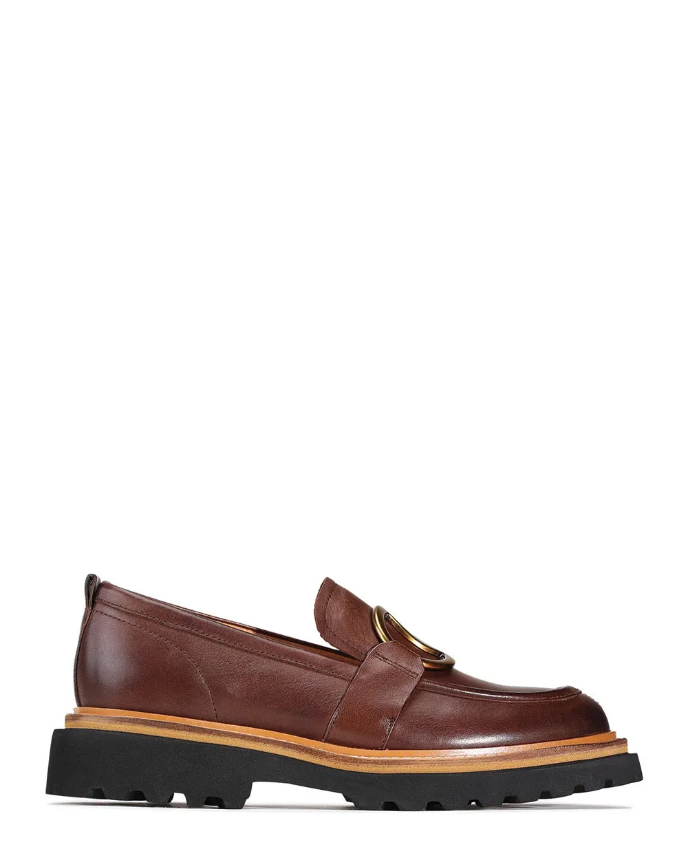 EOS Abbi Chestnut Leather Loafer