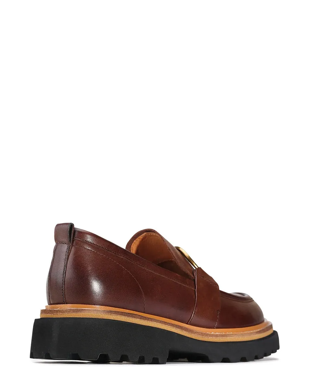 EOS Abbi Chestnut Leather Loafer