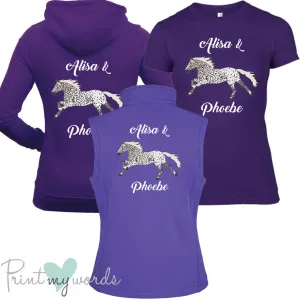 'Erin' Ladies Personalised Matching Equestrian Set - Elegant Design