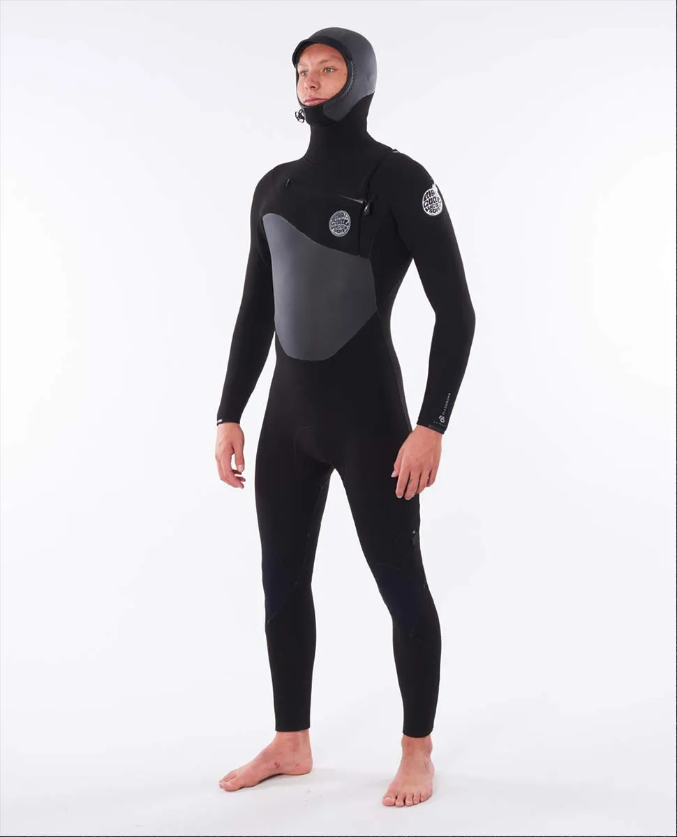 Flashbomb 6/4 Hooded Chest Zip Steamer