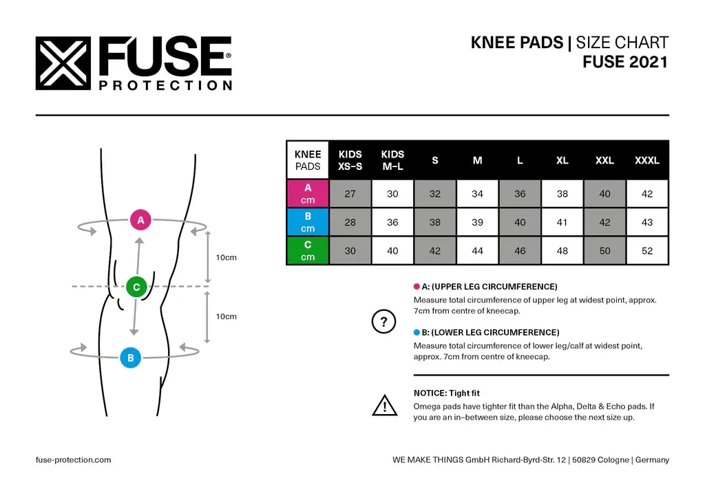 FUSE ALPHA KNEE PADS