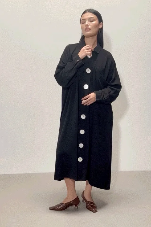 Giant Shirt Dress Jacket Soft linen