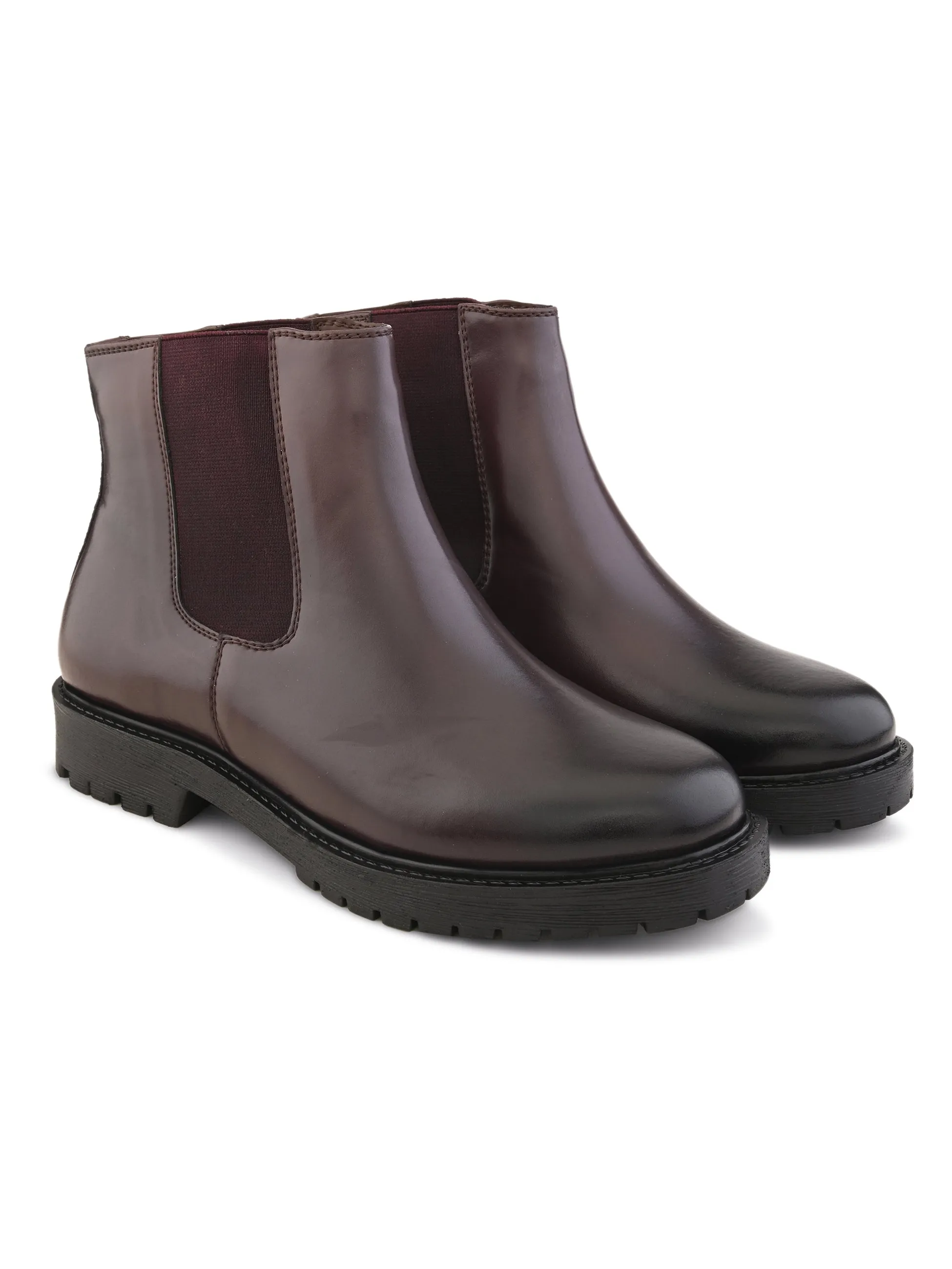 Gilberto Women Cherry Chelsea Boots