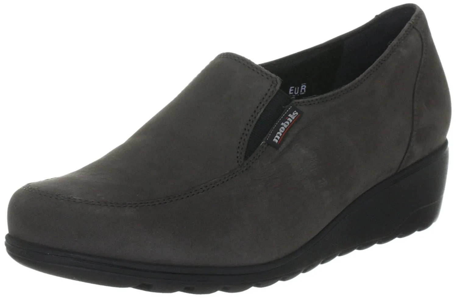 'Ginesta' women's ergonomic wide fit (H) loafer - Grey