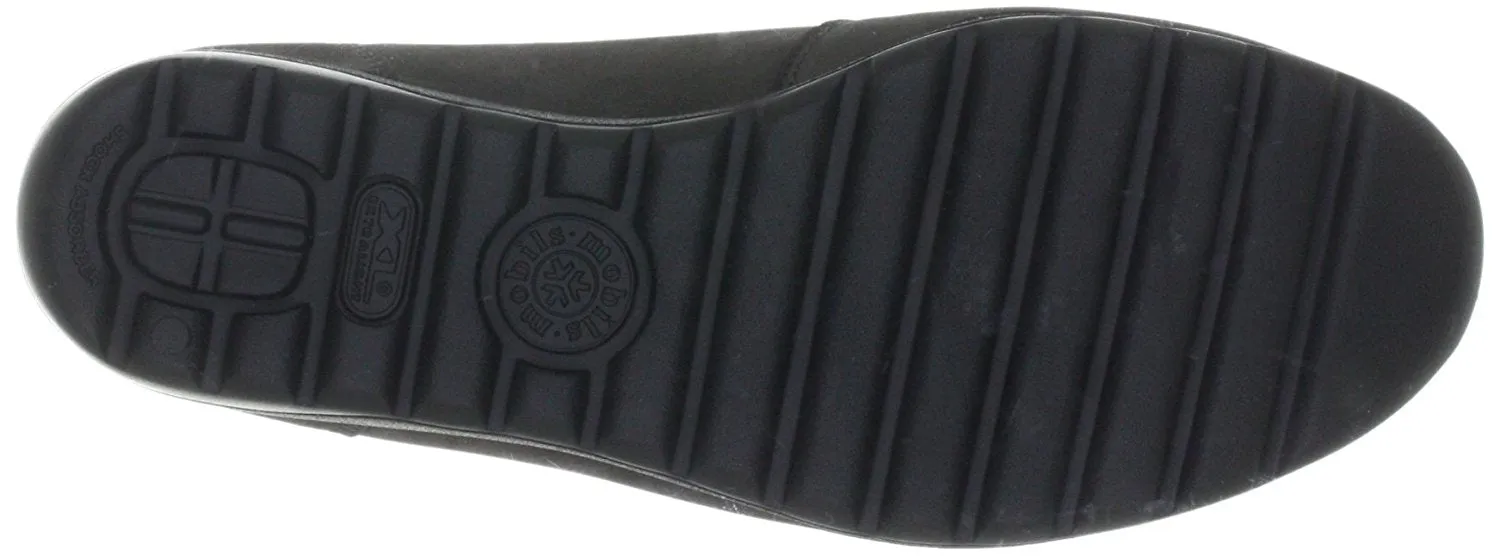 'Ginesta' women's ergonomic wide fit (H) loafer - Grey