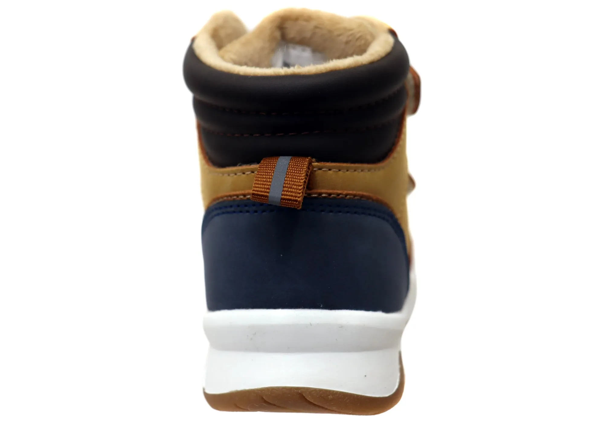 Grosby Alfie Boys Kids Comfortable Boots With Adjustable Straps