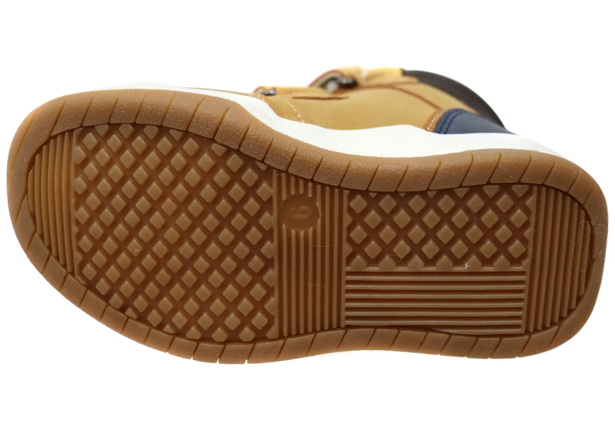 Grosby Alfie Boys Kids Comfortable Boots With Adjustable Straps