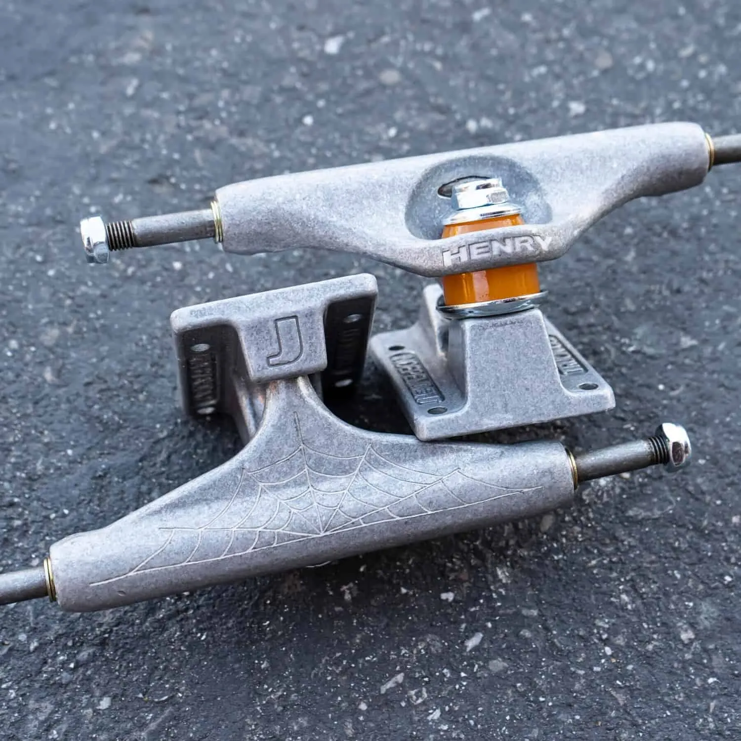 Independent Stage 11 Justin Henry Trucks (Pair) - Steel Grey