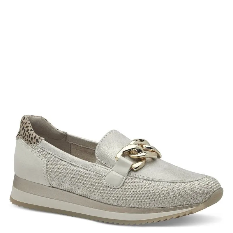Jana Womens Beige Softline Loafer 8-24766-42