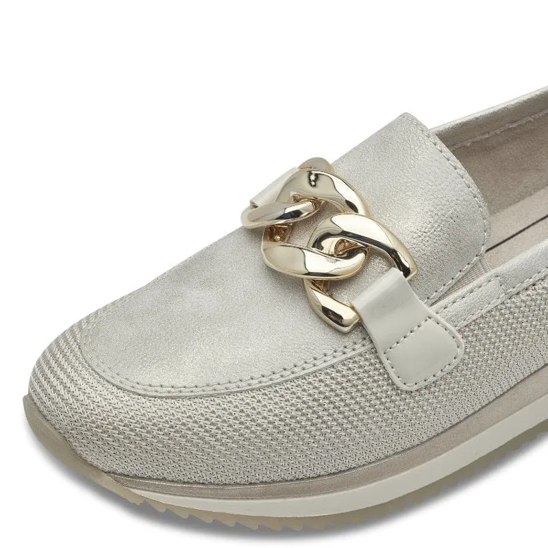 Jana Womens Beige Softline Loafer 8-24766-42