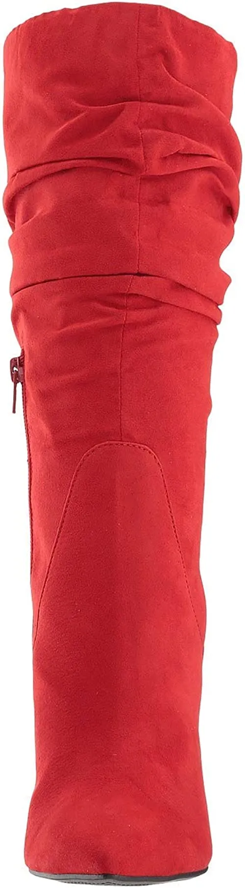 Jessica Simpson Womens js-lyndy2 Pointed Toe Mid-Calf Fashion, Red, Size 9.0