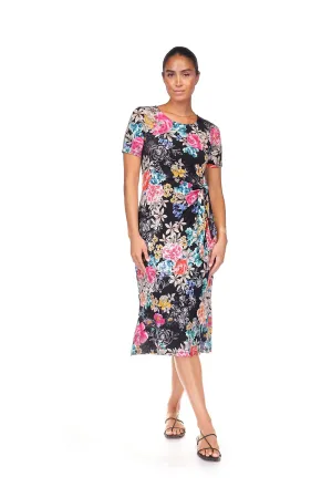 Johnny Was The Janie Favorite Side Tie Knit Dress - Laville Black T38225-3